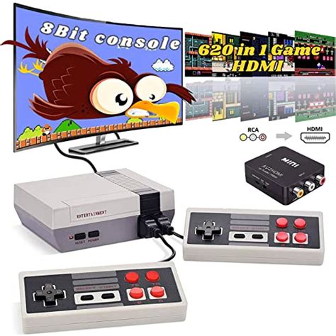 620 Retro Game Consoleclassic Mini Nes Game System With Build In