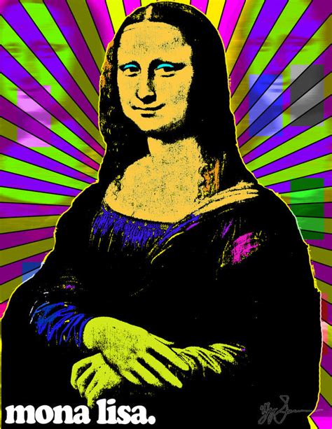 Mona Lisa Pop Art By Leisurelarry990 On Deviantart