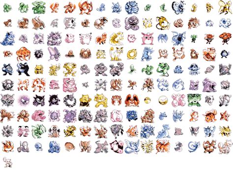 Resultado De Imagen Para Lista De Pokemon Primera Generacion Pokemon