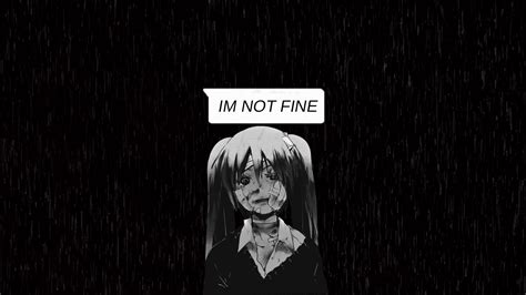 Depressing Sad Anime Wallpaper Hd Gambarku