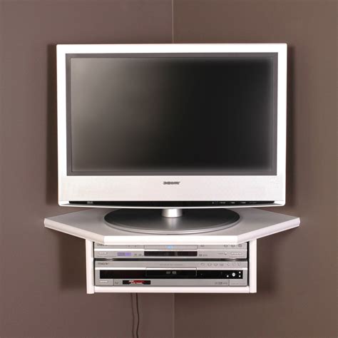 Floating Corner Tv Mount With Shelf Flat Panel Mount Tv Stands