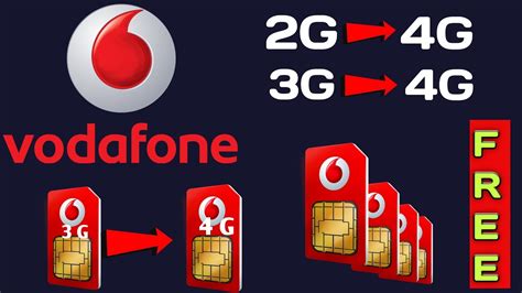 How To Convert Vodafone 3g Sim To 4g Sim Vodafone 4g Sim Update