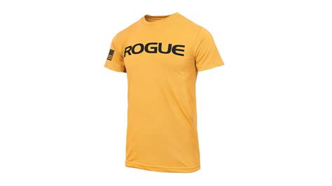 Rogue Basic Shirt Gold Rogue Fitness