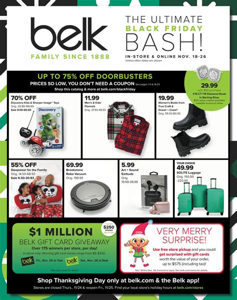 Belk Black Friday 2023 Ad Sales Thanksgiving Deals