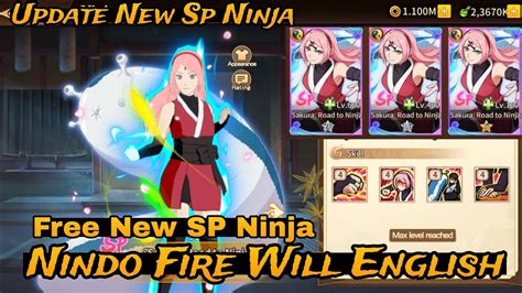 Update New SP Ninja Nindo Fire Will English Free New SP LR UR