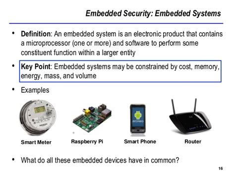 Stone containing many embedded fossils; Embedded Systems Security