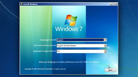 Windows 7 Setup Ui Evolution Youtube