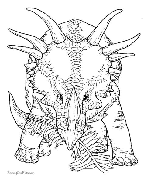 Triceratops Coloring Pages Coloring Home