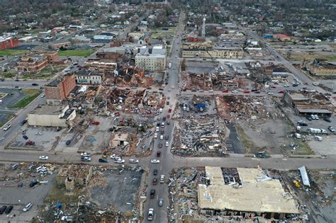 Aerial Photos Show Scale Of Devastation In Tornado Hit Mayfield Kentucky Patabook News
