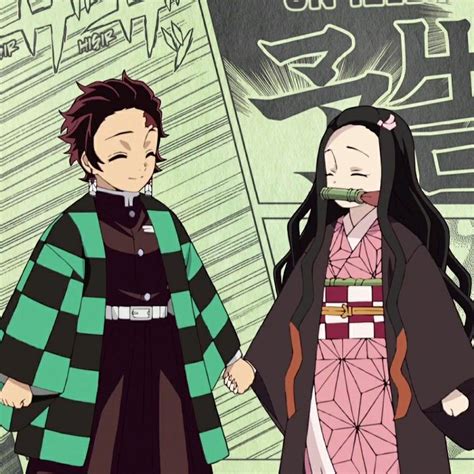 Tanjiro And Nezuko Icon Personajes De Anime Personajes Anime