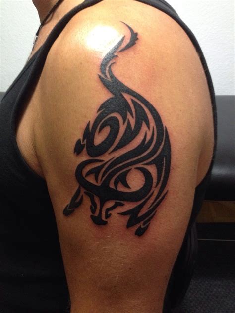 Explore the second astrological sign in the zodiac with the top 75 best taurus tattoos. Tribal Stier | Taurus tattoos, Bull tattoos, Taurus bull ...