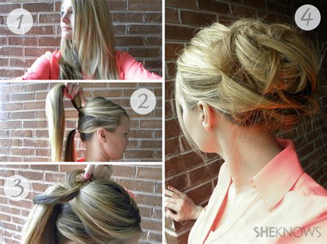 the perfect updo for rainy day events