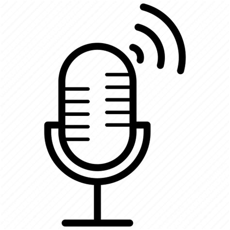 Mic, microphone, recording phone, sound recording, voice recording icon ...