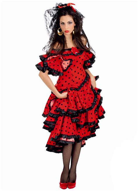 Reino de españa), ist ein land und liegt im südwesten europas, wo es den großteil der iberischen halbinsel einnimmt. Spanierin Damenkostüm sexy Kleid spanisches Kostüm Dame | eBay