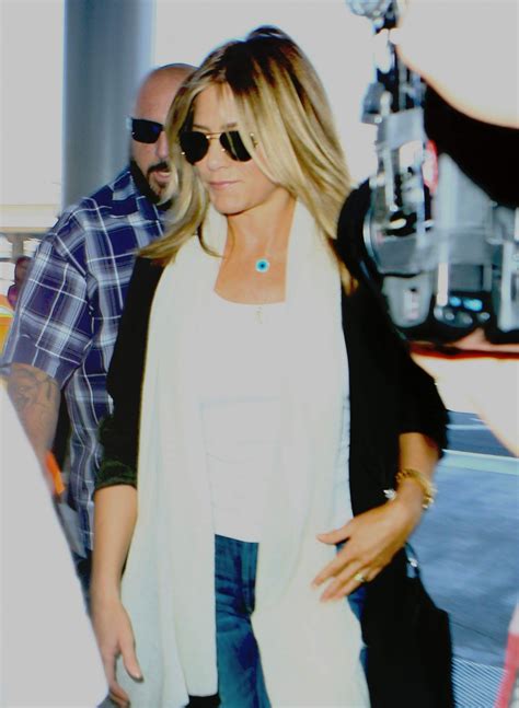 Jennifer Aniston At Los Angeles International Airport 07192016