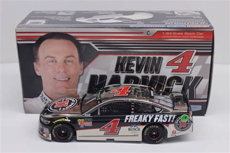 A1, b5), john renbourne* (tracks: Kevin Harvick 2018 Jimmy Johns 1:24 Color Chrome Nascar ...