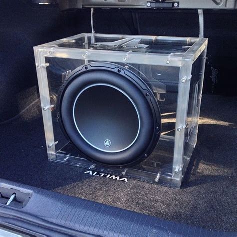 17 Best Images About Audio Plexiglass Cars Subwoofer Box And The Ojays