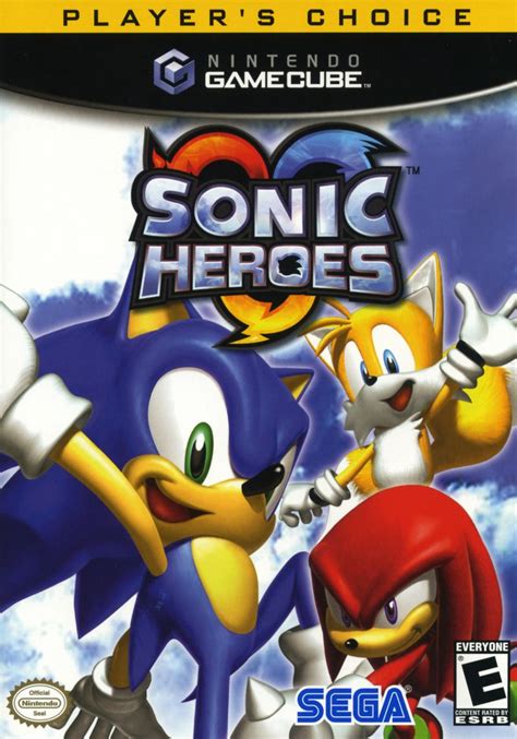 Sonic Heroes 2003 Gamecube Box Cover Art Mobygames