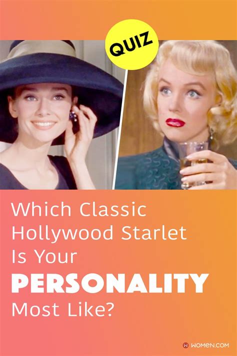 Quiz Which Classic Hollywood Starlet Is Your Personality Most Like Classic Hollywood