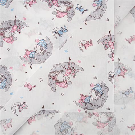 Baby Fabric 100 Cotton Fabric By The Yard Baby Quilt Cotton Etsy
