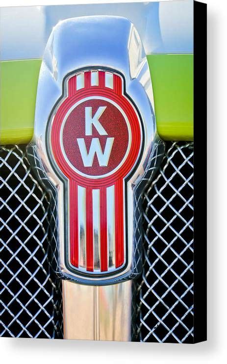 Kenworth Truck Emblem 1196c Canvas Print Artofit