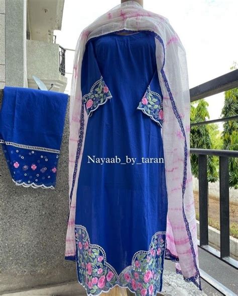 Embroidery Dress Diy Embroidery Suits Design Embroidery Fashion Ladies Suits Indian Simple