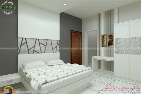 Beautiful Interior Designs Of Bedrooms Kerala Home Design And Floor