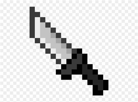 Knife Suggestion Minecraft Knife Pixel Art Hd Png Download 640x672