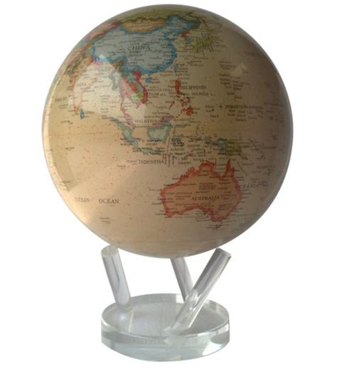 85 Antique Political World Globe