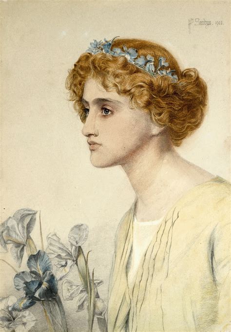 Frederick Sandys Pre Raphaelite Painter Tutt Art Pittura