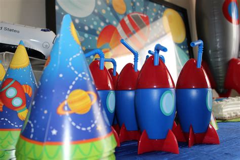 Jayces 1st Birthday Space Astronaut Themed Party Designed By Share