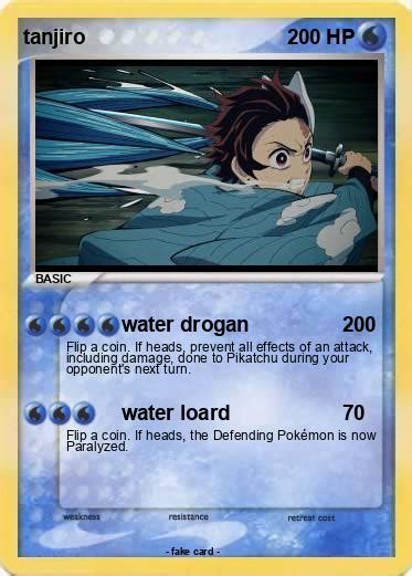 Pokémon Tanjiro 122 122 Water Drogan My Pokemon Card