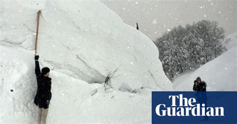 Japans Record Snowfall Still Not The Deepest Ever Snow The Guardian