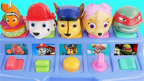 Paw Patrol Pop Up Toys For Kids Youtube