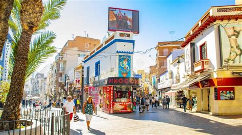 Benidorm Old Town Editorial Stock Photo Image Of Europe 174701228