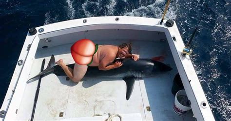 The Naked Guy On The Shark Has Been Identified Its Not Jim Mcelwain Fox Sports
