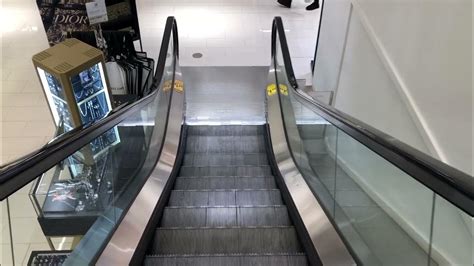 Vintage Otis Escalators At Hudsons Bay Oakville Place In Oakville On