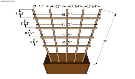 Free Trellis Plans Free Garden Plans How To Build Garden Projects