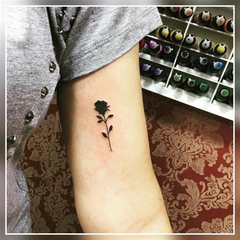 22 Small Rose Tatoo Ideas For Girls Black Rose Tattoos Trendy Tattoos Tattoos