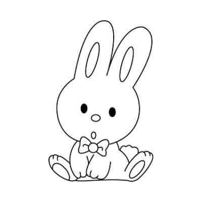 Il a environ une annee et demi et depuis quelques jours il est tout triste et amorphe ne reagissant plus au. Lapin de Pâques dessin & Coloriage lapin de Pâques avec ...