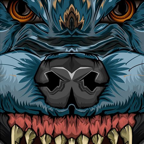 The Wolf On Behance