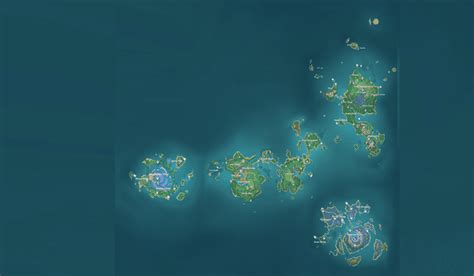 Genshin Impact Complete Inazuma Map Reveal