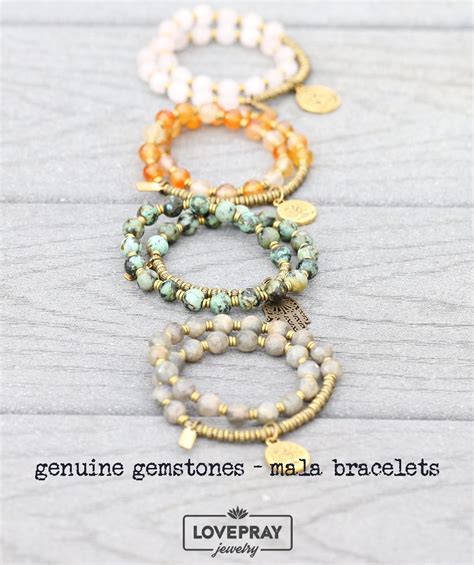 Mala Bracelets Benefit From The Healing Power Of Genuine Gemstones