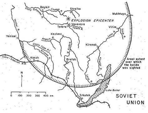 The Tunguska Explosion Of 1908 The Institute For Creation Research