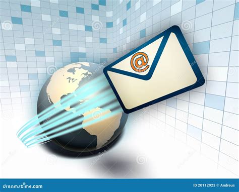 E Mail Concept Stock Illustration Illustration Of Global 20112923