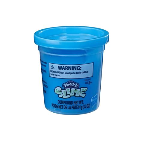 Hasbro Play Doh Brand Slime Single 32 Ounce Can Of Blue Slime Compound