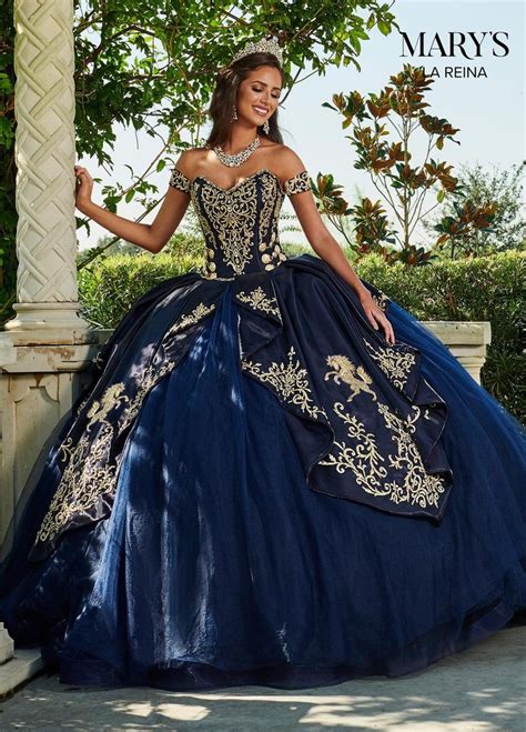 Sweetheart Charro Quinceanera Dress By Mary S Bridal Mq2112 Quinceanera Dresses Blue Quince