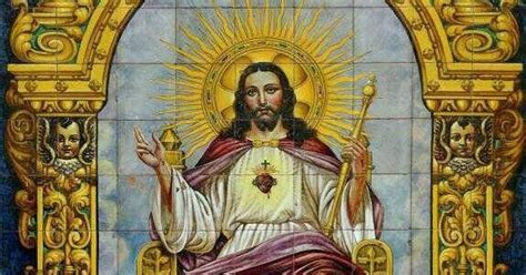 Sagrado Corazón Eucarístico De Jesús Hora Santa En Honor A Cristo Rey