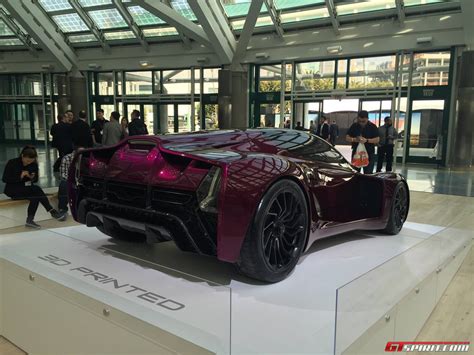 La Auto Show 2016 Divergent Blade Worlds First 3d Printed Supercar