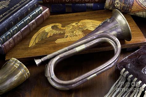Old Antique Brass Bugle Photograph By W Scott Mcgill Fine Art America
